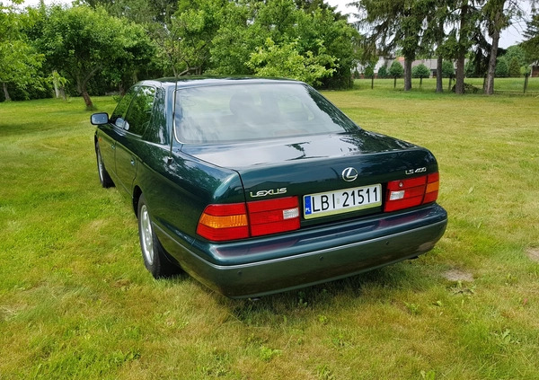 Lexus LS cena 84900 przebieg: 126300, rok produkcji 1998 z Szczuczyn małe 277